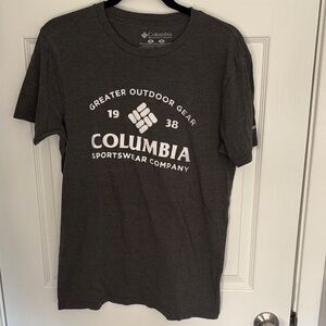 Columbia Charcoal Short-Sleeve Logo Tee